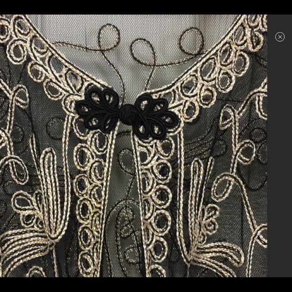 SOPHIE CHANG Black Duster BNWOT - Picture 4 of 9